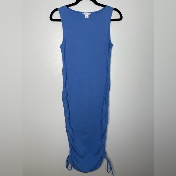 H&M MAMA Ribbed ruched Dress - Picture 3 of 8